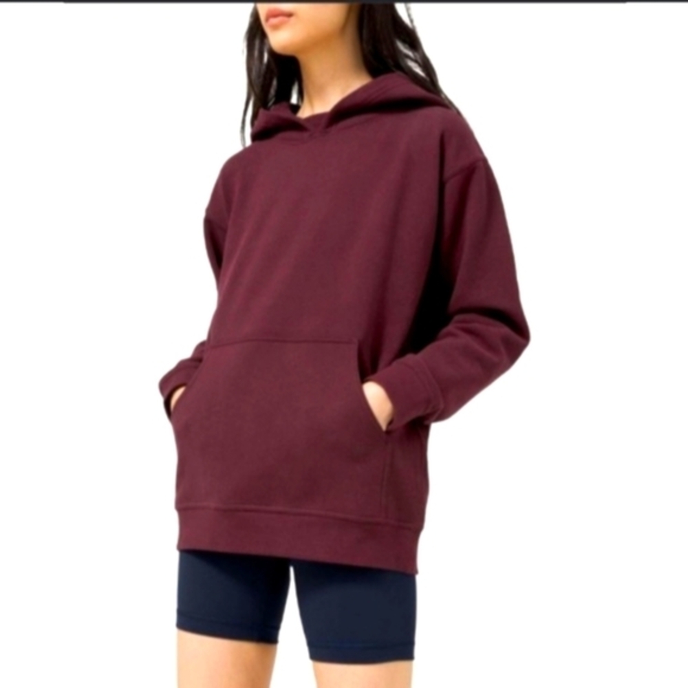 Lululemon All yours‎ hoodie,cassis ( burgundy) color